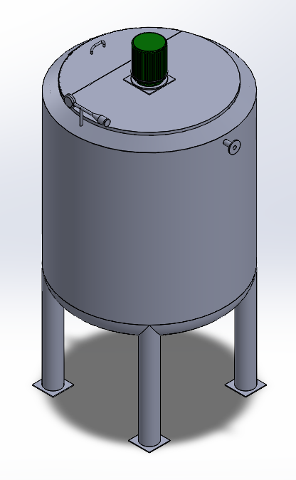 Ribbon Blender Mixer